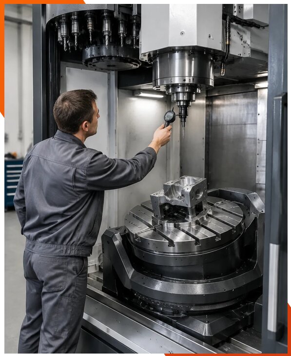 Ремонт пятиосевых обрабатывающих центров в Солнечногорске